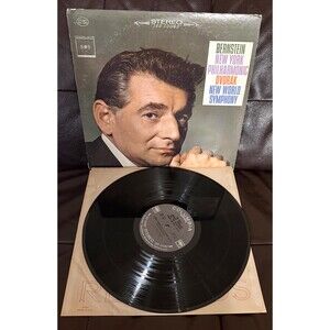 Vintage Columbia 360 Sound Vinyl – Bernstein Conducts Dvořák New World Symphony